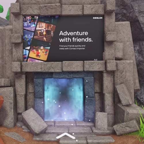 Adventure with friends immersive ads